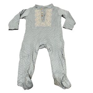 Giggles Pima Cotton Baby Girl Sleeper Romper One Piece Clothing 6-9 m 4/$20 🛑